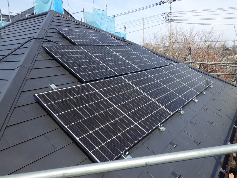 カナディアン 太陽光発電 前橋市H様邸