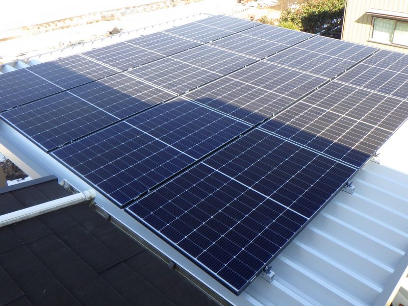 カナディアン 太陽光発電カーポート 深谷市M様邸
