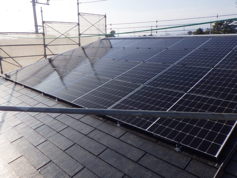 ソーラーフロンティア 太陽光発電 前橋市K様邸